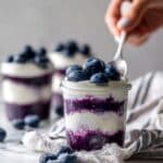 Blueberry Cheesecake Overnight Oats Recipe