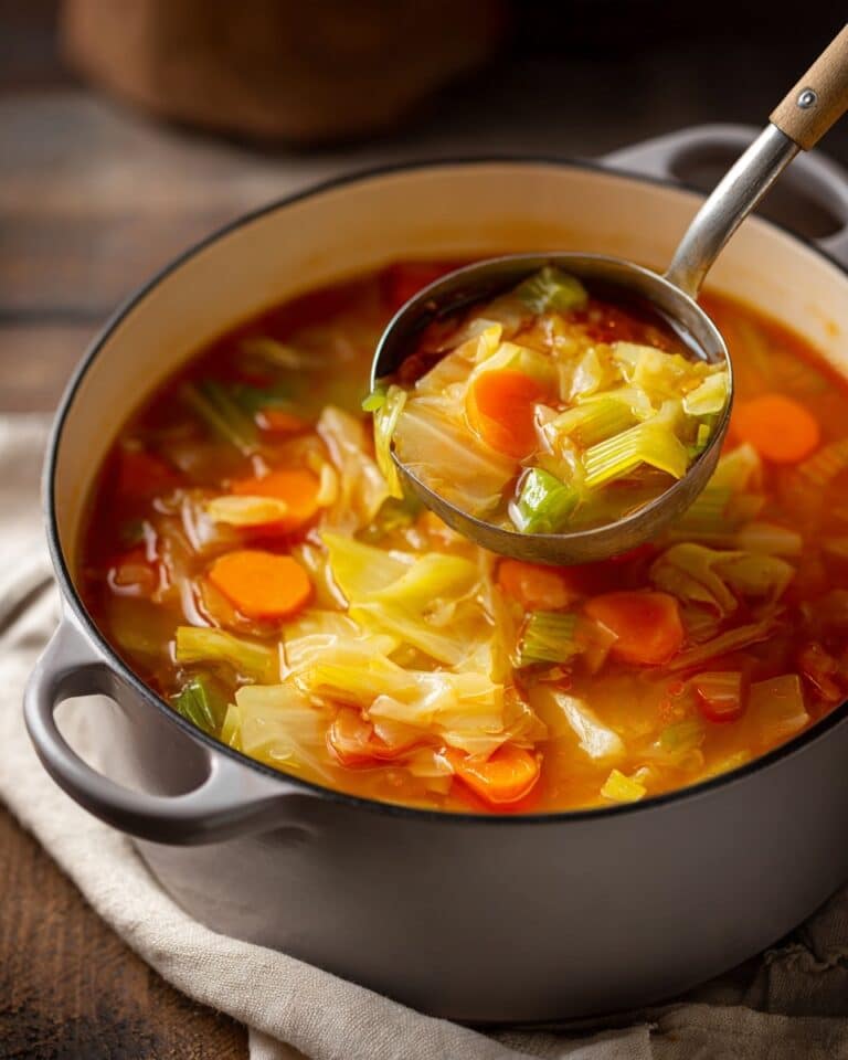 Cabbage and Onion Fat-Burning Soup Recipe