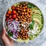 Crispy Chili Lime Chickpea Salad Recipe