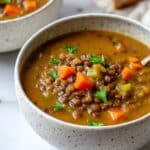 Hearty Lentil and Carrot Herb Soup Recipe