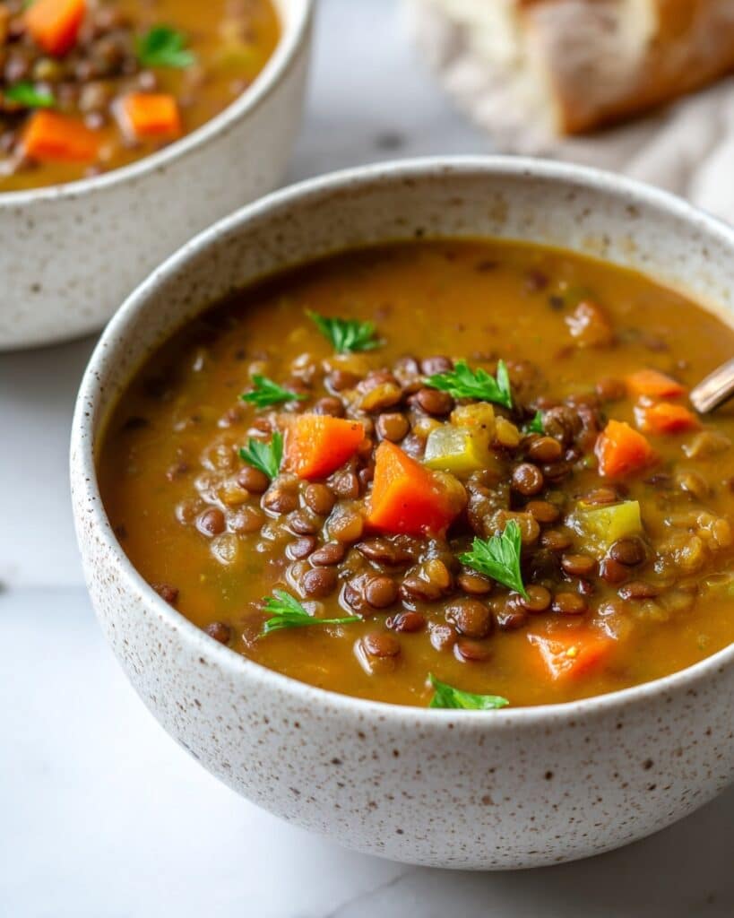 Hearty Lentil and Carrot Herb Soup Recipe