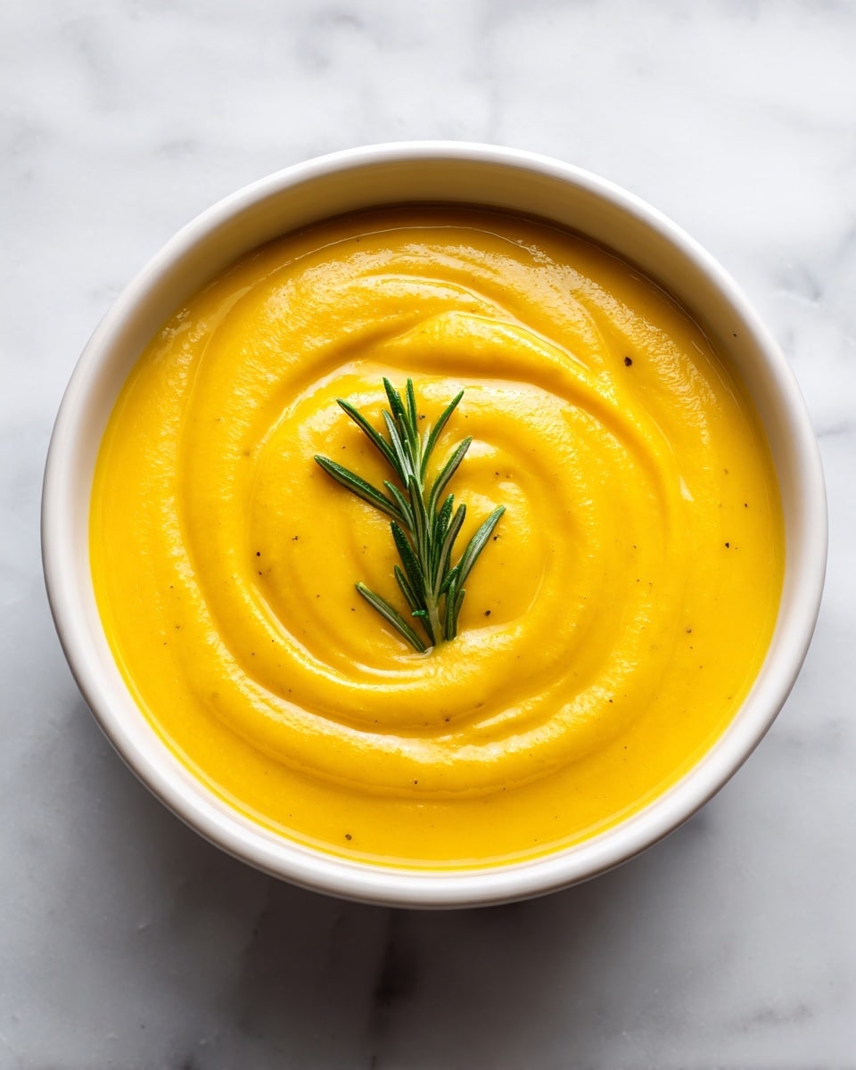 Creamy Butternut Squash Soup with a Hint of Sage Recipe