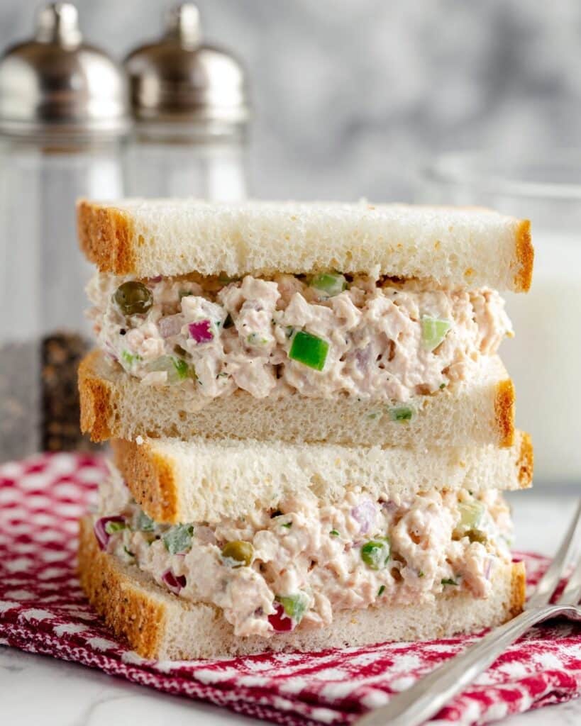Classic Tuna Salad Sandwiches Recipe