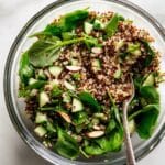 Lemon Quinoa Bowl with Fresh Vegetables and Avocado Recipe
