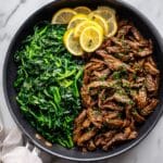 Grilled Steak and Spinach Salad Recipe