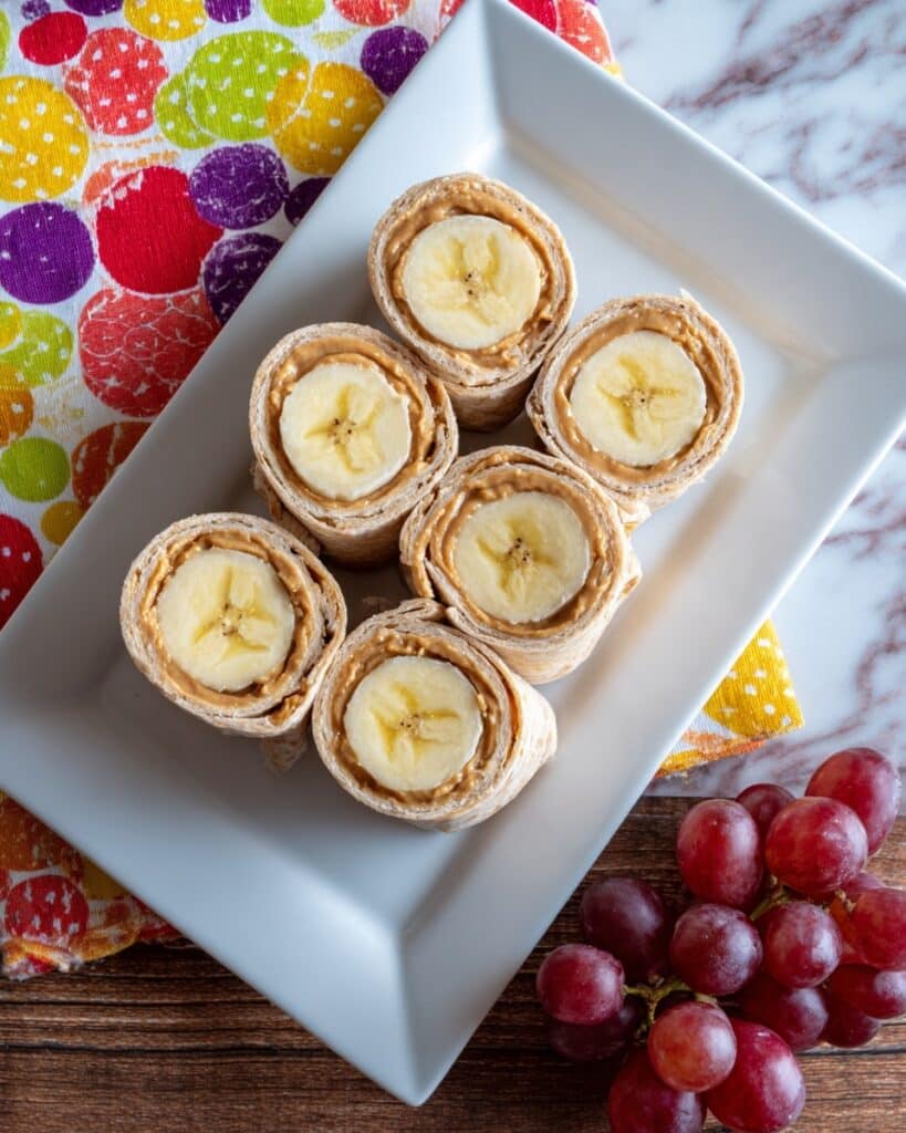 Peanut Butter and Banana Roll-Ups Recipe
