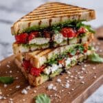 Tomato Caprese Sandwiches Recipe