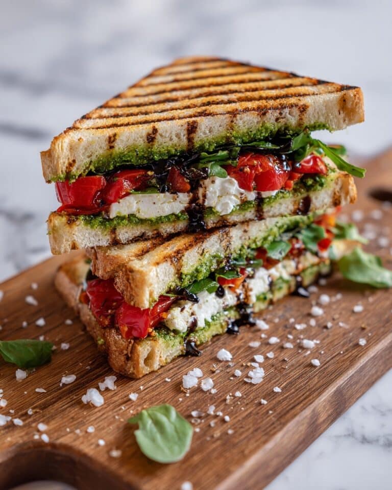 Tomato Caprese Sandwiches Recipe