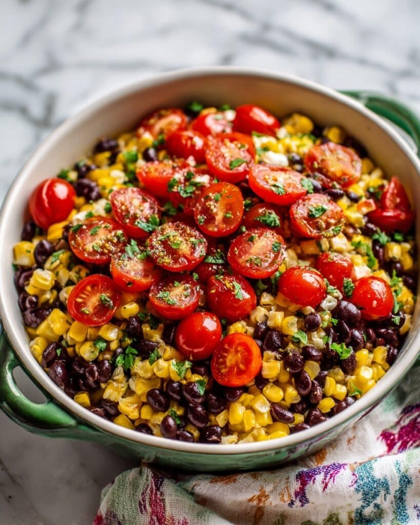 Black Bean & Tomato Salad Recipe
