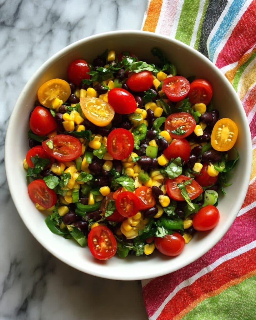 Black Bean & Tomato Salad Recipe