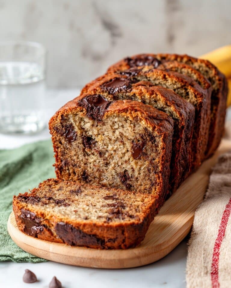 Chocolate Chunk Banana Bread Recipe