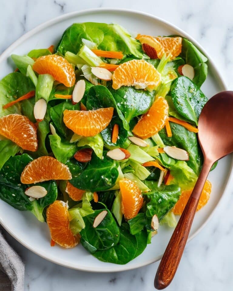 Mandarin Salad with Citrus Vinaigrette Recipe