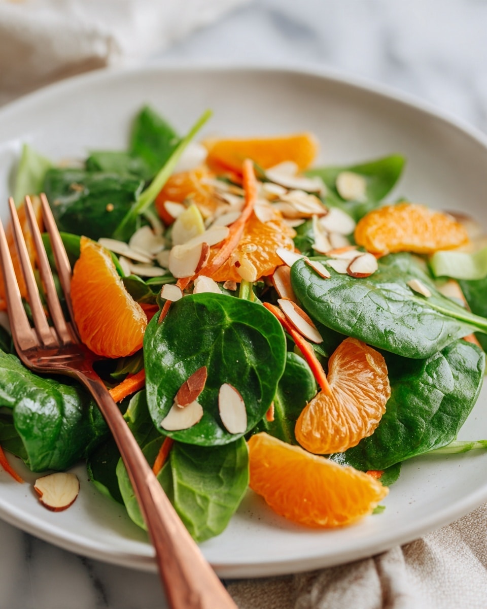 Mandarin Salad with Citrus Vinaigrette Recipe