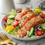 Homemade Greek Salmon Salad Recipe