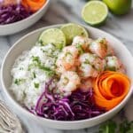 Easy Cilantro Lime Shrimp Bowl Recipe