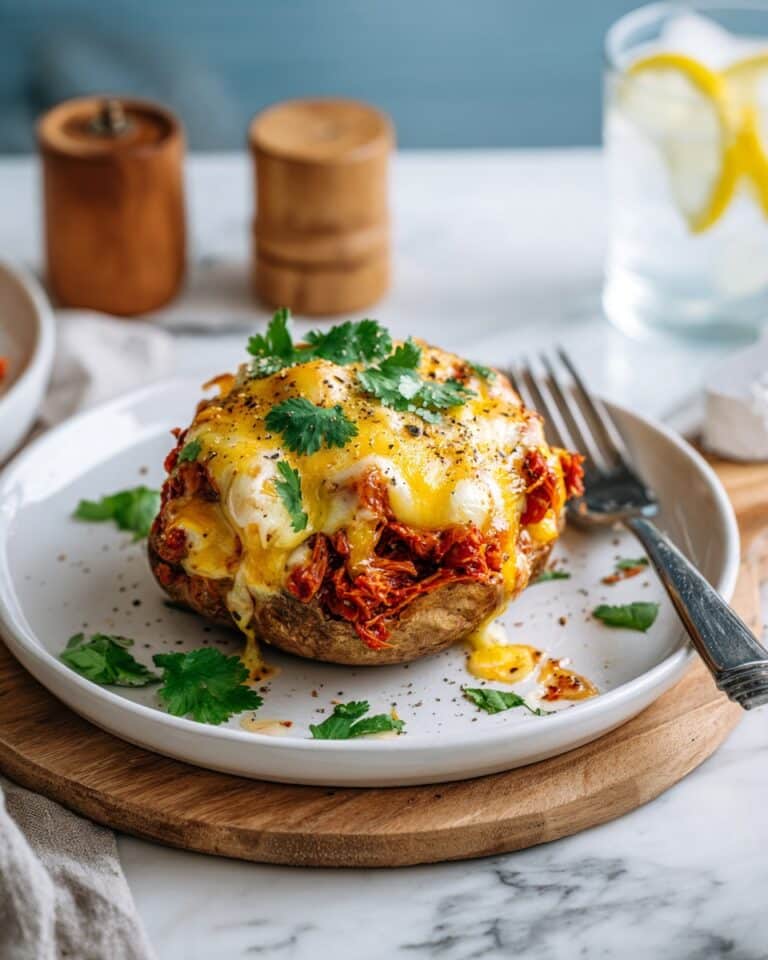 BBQ Chicken-Stuffed Sweet Potatoes Recipe