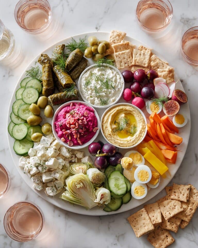 Easy Mediterranean Mezze Platter Recipe