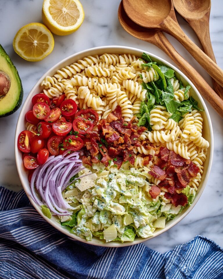 BLT Pasta Salad Recipe
