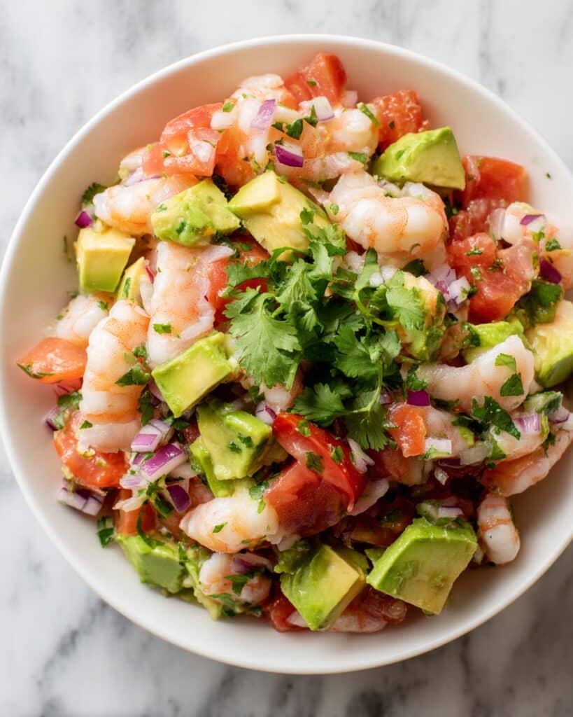 Easy Shrimp Ceviche with Avocado Recipe