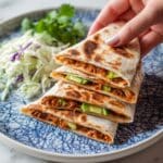 Egg and Kimchi Quesadilla Recipe