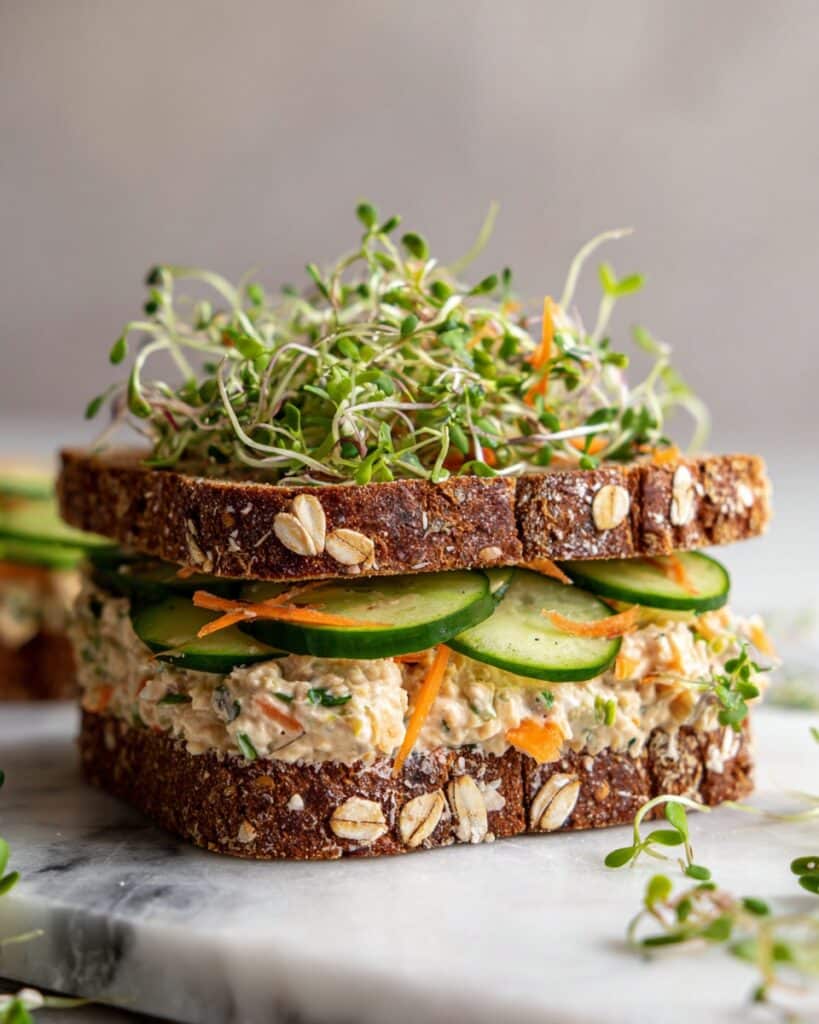 No-Mayo Chickpea Salad Sandwich Recipe