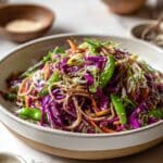 Cold Soba Noodle Salad with Sesame Ginger Dressing Recipe