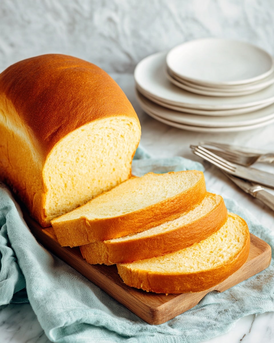 Super Soft Japanese Milk Bread (Shokupan) Recipe