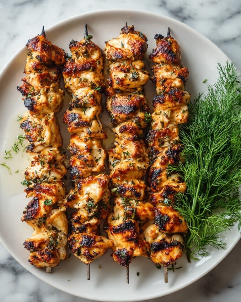 Greek Chicken Kabobs Recipe