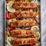 Sheet Pan Chili Lime Salmon Recipe