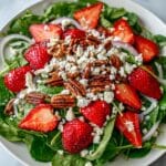 Goat Cheese Salad with Arugula and Strawberries Recipe
