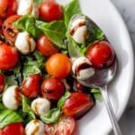 Caprese Cherry Tomato and Mozzarella Salad Recipe