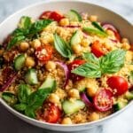 Mediterranean Pearl Couscous Salad Recipe