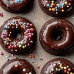 Chocolate Baked Donuts with Rich Chocolate Glaze Recipe