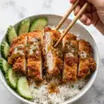 Crispy Japanese Katsu Bowls (Easy Homemade Tonkatsu Sauce) Recipe