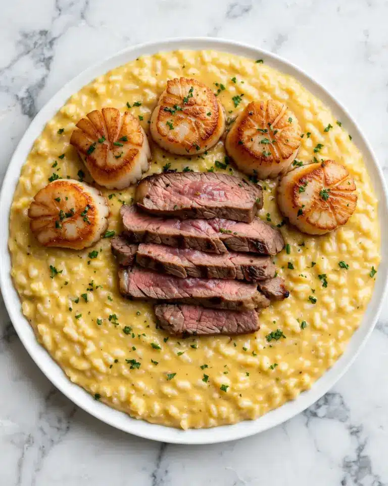 Creamy Surf & Turf Risotto Recipe